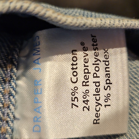 Draper James Reese Witherspoon 4 pocket button down denim jean jacket NWT - Picture 8 of 10